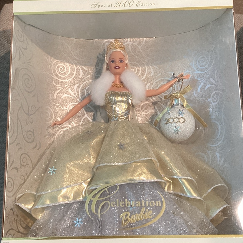 Barbie Special Edition in Gold and White